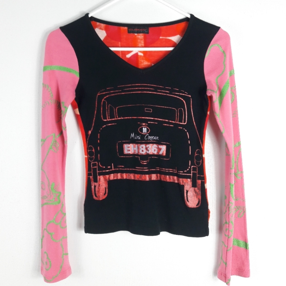 [Custo Barcelona] 90's Mini Cooper Graphic Tee